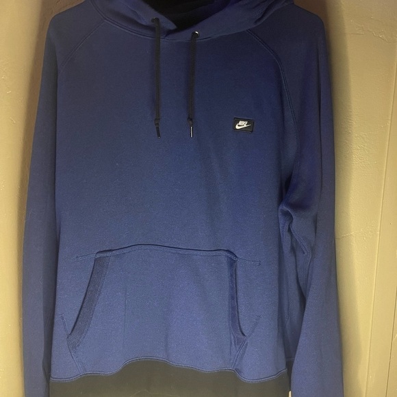 Nike Men's Blue Hoodie - Picture 1 of 5